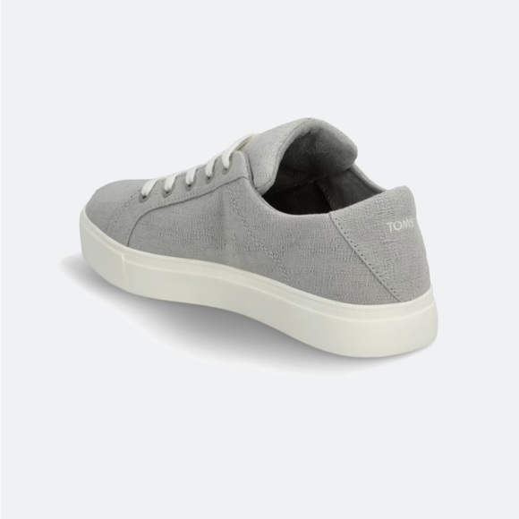 Toms Kameron Lace Up Sneakers - Light Grey - Picture 8 of 10